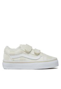 Vans Tenisówki Uy Old Skool V VN000VHEBPH1 Kremowy. Kolor: kremowy. Materiał: materiał #1