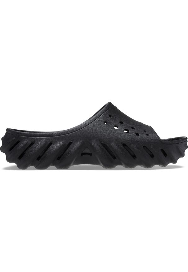 Crocs - Sandały CROCS ECHO SLIDE Czarny. Kolor: czarny. Materiał: guma. Styl: sportowy