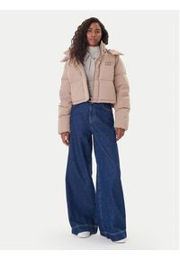 Tommy Jeans Kurtka puchowa Alaska DW0DW21624 Beżowy Regular Fit. Kolor: beżowy. Materiał: syntetyk #7
