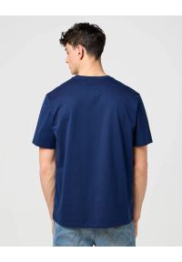 Wrangler - MESKA KOSZULKA WRANGLER EMBROIDERY TEE NAVY 112371488 #3