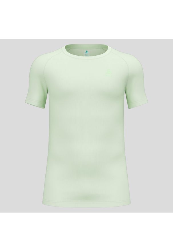 Odlo - Koszulka męska ODLO Active F-Dry Light Eco BL Top Crew Neck S/S. Kolor: zielony. Sport: fitness