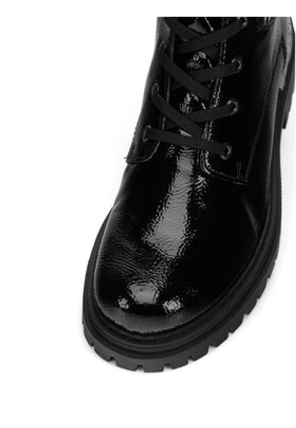 Rieker Botki 72607-00 Czarny. Kolor: czarny. Materiał: skóra