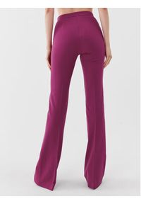 Pinko Spodnie materiałowe 100054 A15M Fioletowy Straight Leg. Kolor: fioletowy. Materiał: wiskoza #3