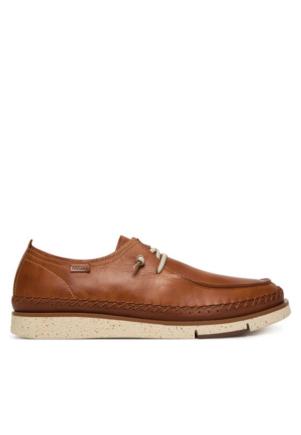 Pikolinos Półbuty San Juan M6L-4274C1 Brązowy. Kolor: brązowy. Materiał: skóra