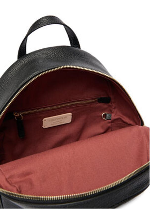 Coccinelle Plecak U45 Coccinellenory E1 U45 14 02 01 Czarny. Kolor: czarny. Materiał: skóra