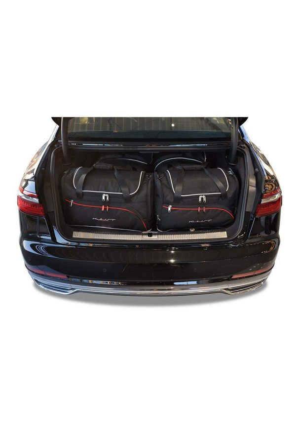 KJUST - Torby Do Bagażnika Audi A8 2017+ 4Szt Kjust. Kolor: czarny. Styl: sportowy