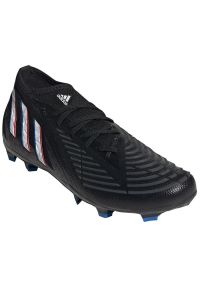 Adidas - Buty piłkarskie adidas Predator Edge.2 Fg M GW2271 czarne czarne. Zapięcie: sznurówki. Kolor: czarny. Materiał: syntetyk, guma. Sport: piłka nożna #4