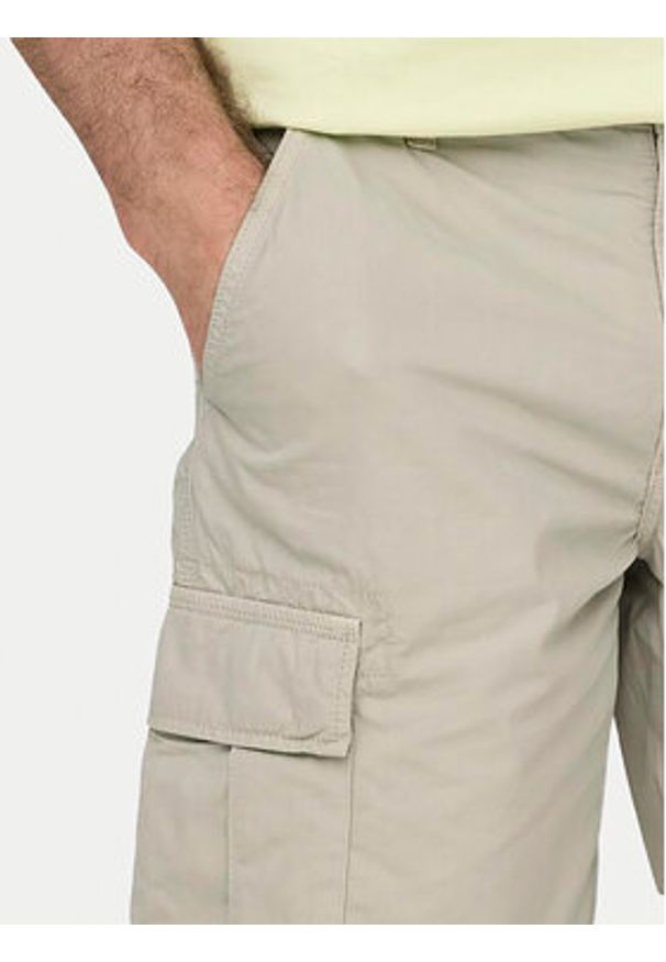 Only & Sons Szorty materiałowe Loc Cargo 22029214 Beżowy Regular Fit. Kolor: beżowy. Materiał: bawełna