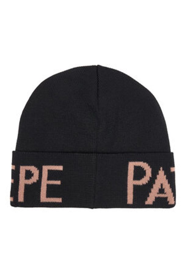 Patrizia Pepe Czapka 8F0454/A6B2-X1HM Czarny. Kolor: czarny. Materiał: materiał