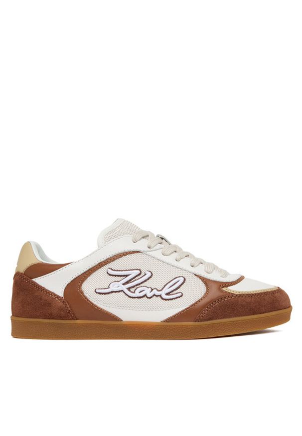 Karl Lagerfeld - KARL LAGERFELD Sneakersy Kandidate KL63816 Brązowy. Kolor: brązowy. Materiał: zamsz, skóra