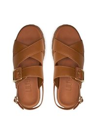 Liu Jo Sandały Lovely Sandal 01 BA4131 P0102 Brązowy. Kolor: brązowy. Materiał: skóra #3