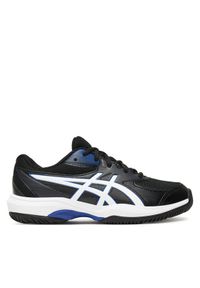 Asics Buty do tenisa Gel-Game Gs 1044A083 Czarny. Kolor: czarny. Materiał: skóra. Sport: tenis