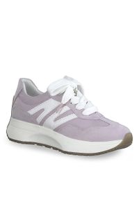 Sneakersy Marco Tozzi 2-2-23748-20 Lavender Comb. Kolor: fioletowy. Materiał: materiał #1