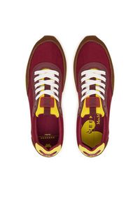 Weekend Max Mara Sneakersy 2615761054650 Bordowy. Kolor: czerwony. Materiał: skóra #2