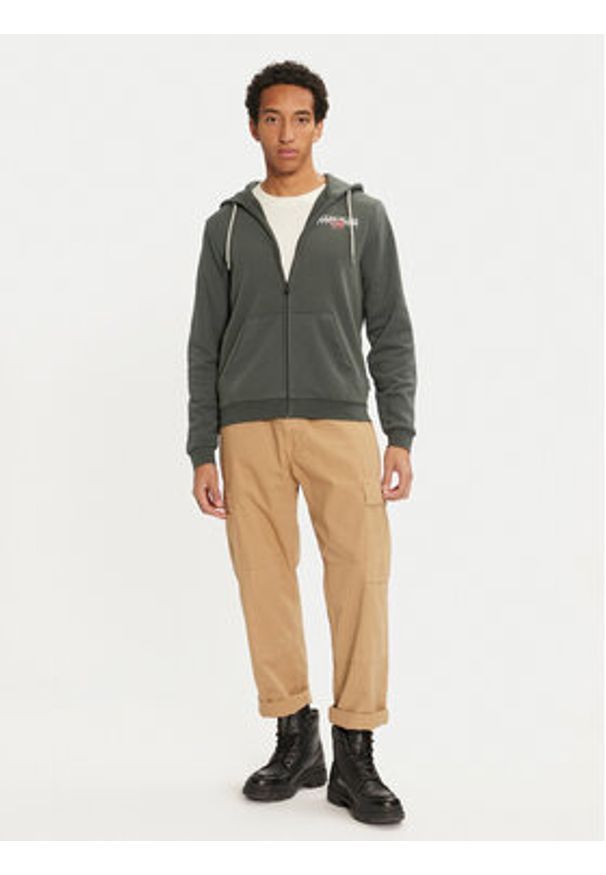 Napapijri Bluza B-Alymer NP0A4I1E Zielony Regular Fit. Kolor: zielony. Materiał: bawełna