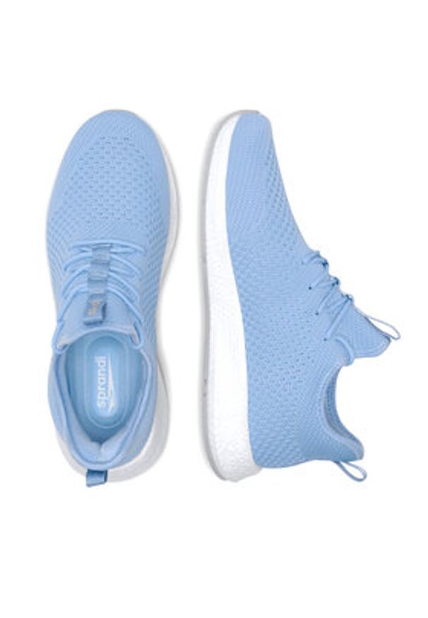 Sprandi Sneakersy MP07-GVA1 Niebieski. Kolor: niebieski. Materiał: materiał