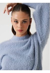 Guess Sweter 167547 Niebieski Classic Fit. Kolor: niebieski. Materiał: syntetyk #5