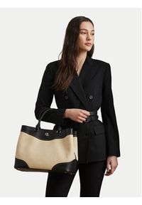 Lauren Ralph Lauren - LAUREN RALPH LAUREN Torebka Marcy 431966776002 Beżowy. Kolor: beżowy #6
