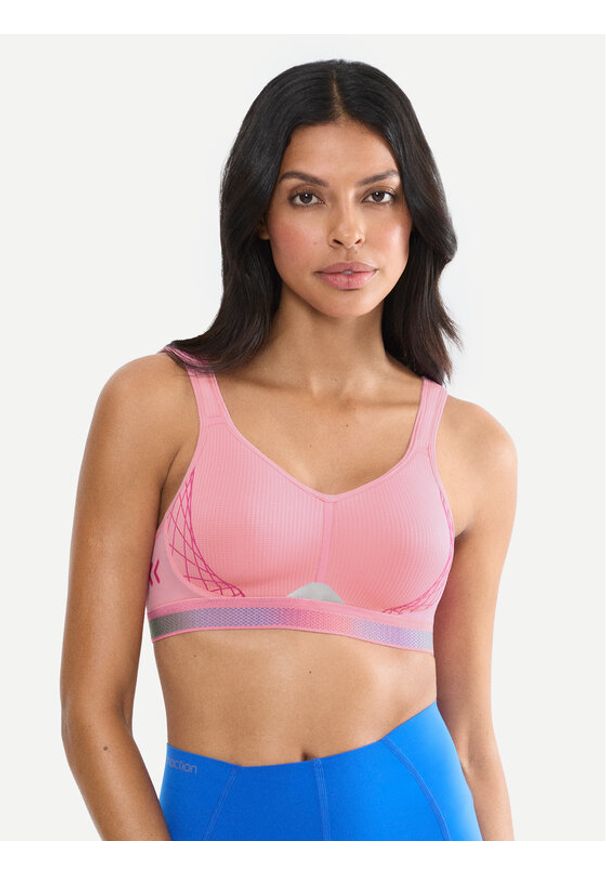 Triumph Biustonosz sportowy Triaction Cardio Flow 10205923 Różowy. Kolor: różowy. Materiał: syntetyk