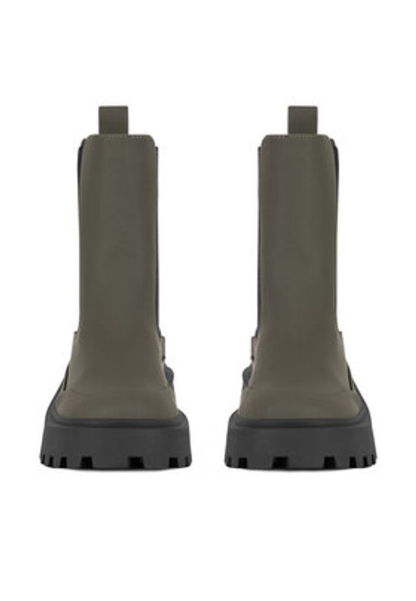 Juicy Couture Sztyblety HY58105-1 Khaki. Kolor: brązowy. Materiał: materiał