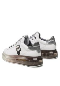Karl Lagerfeld - KARL LAGERFELD Sneakersy KL62631D Biały. Kolor: biały. Materiał: skóra #4