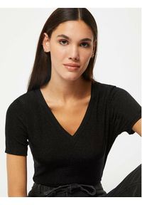 Morgan Bluzka 212-DIWI Czarny Regular Fit. Kolor: czarny. Materiał: syntetyk #6