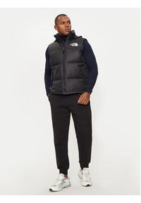 The North Face Bezrękawnik 1996 Retro Nuptse NF0A3JQQ Czarny Regular Fit. Kolor: czarny. Materiał: syntetyk. Długość rękawa: bez rękawów. Styl: retro #7