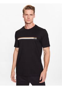 BOSS - Boss T-Shirt 50486211 Czarny Regular Fit. Kolor: czarny. Materiał: bawełna #1