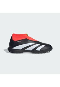 Adidas - Buty Predator 24 League Laceless TF. Kolor: czerwony, wielokolorowy, czarny, biały. Materiał: materiał