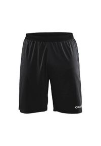 Spodnie treningowe męskie Craft Progress 2.0. Kolor: czarny. Materiał: syntetyk, materiał. Długość: krótkie. Sport: fitness