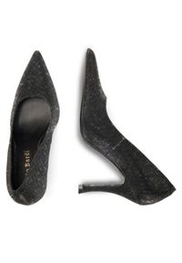 Sergio Bardi Szpilki WFA2530-2Z-SB Czarny. Kolor: czarny. Materiał: materiał. Obcas: na szpilce #4