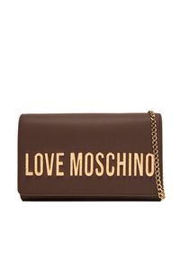 Love Moschino - LOVE MOSCHINO Torebka JC4121PP0NKD031A Brązowy. Kolor: brązowy. Materiał: skórzane #5