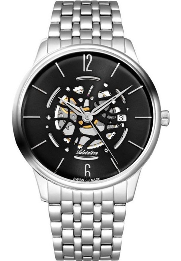 Zegarek Adriatica Zegarek męski Adriatica A8269.5116A srebrny. Kolor: srebrny