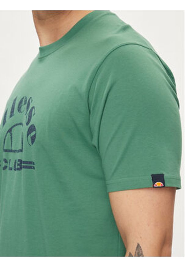 Ellesse T-Shirt Club SHV20259 Zielony Regular Fit. Kolor: zielony. Materiał: bawełna