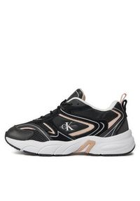 Calvin Klein Jeans Sneakersy Retro Tennis Su-Mesh Wn YW0YW00891 Czarny. Kolor: czarny. Materiał: skóra #5