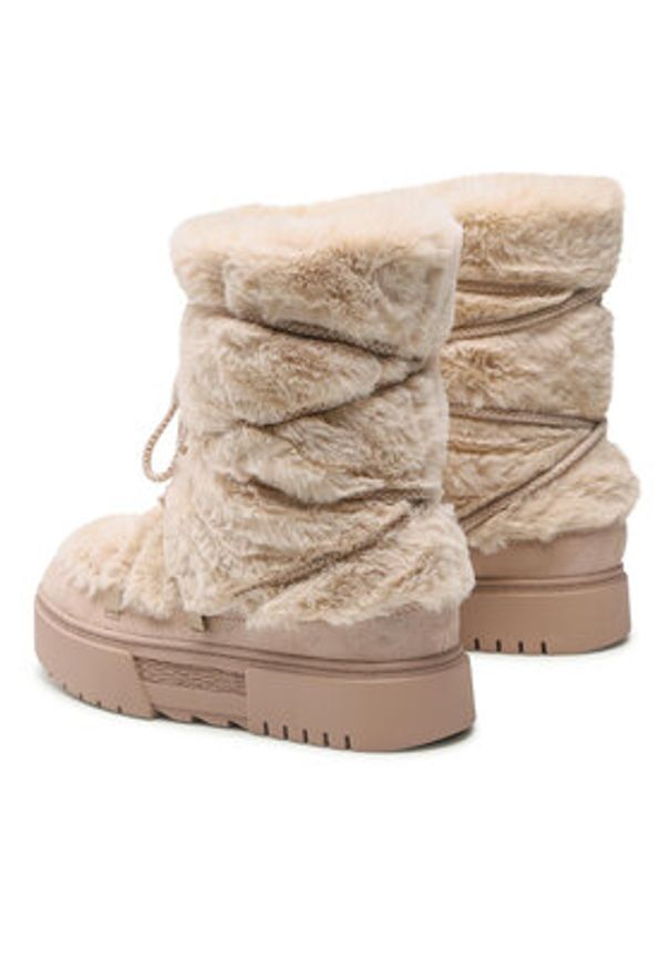 Jenny Fairy Botki WS5895-05 Beżowy. Kolor: beżowy. Materiał: materiał