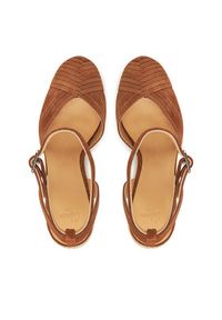 Castañer Espadryle Colina/186 025685 Brązowy. Kolor: brązowy. Materiał: zamsz, skóra #5