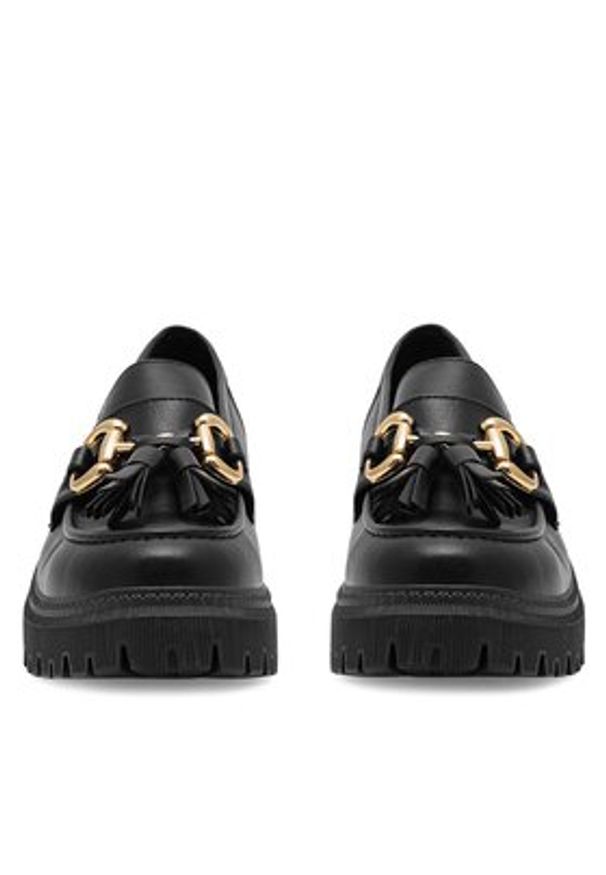 DeeZee Loafersy Doin Alright WS5875-29 Czarny. Kolor: czarny. Materiał: syntetyk
