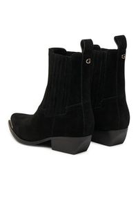 Guess Kowbojki FLTLN2 SUE10 Czarny. Kolor: czarny. Materiał: skóra, zamsz #5