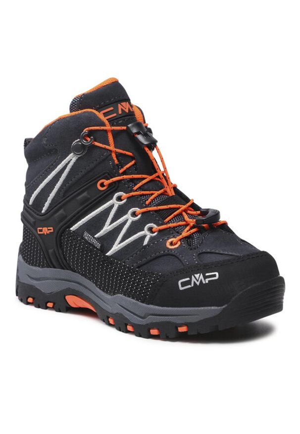 CMP Trekkingi Rigel Mid Trekking Shoe Wp 3Q12944 Granatowy. Kolor: niebieski. Materiał: zamsz, skóra