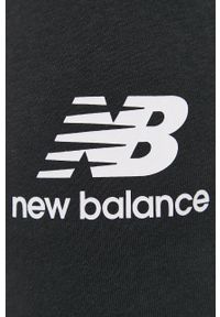 New Balance Spodnie MP03558BK męskie kolor czarny gładkie. Kolor: czarny. Wzór: gładki #2