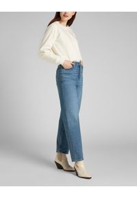 Lee - LEE WIDE LEG LONG DAMSKIE SPODNIE JEANSOWE VINTAGE LEWES L31ZMWMQ. Styl: vintage #5