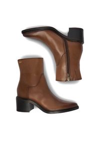 MEXX Botki CEO-MX/047C-WI44 Brązowy. Kolor: brązowy. Materiał: skóra #9