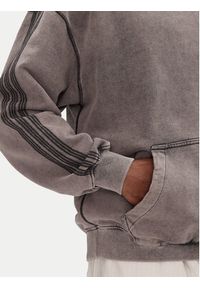 Adidas - adidas Bluza Premium Essentials Retro JD0245 Szary Loose Fit. Kolor: szary. Materiał: bawełna. Styl: retro #3
