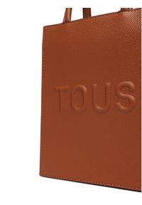 Tous - TOUS Torebka MINI BOLSO POP TOUS BRENDA 2002105944 Brązowy. Kolor: brązowy. Materiał: skórzane #6