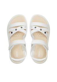 Geox Sandały J Sandal Kodette Gir J45DBI 0003W C1000 S Biały. Kolor: biały