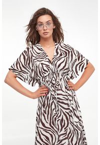 Max Mara Beachwear - Sukienka we wzory Dorotea MAX MARA BEACHWEAR #3