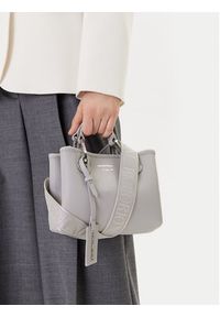 Emporio Armani Torebka EW000382 AF12036 M8118 Szary. Kolor: szary. Materiał: skórzane
