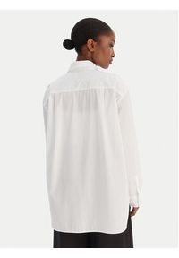 Calvin Klein Jeans Koszula Aop Logo Perfect LV044D167G Biały Regular Fit. Kolor: biały. Materiał: bawełna #5