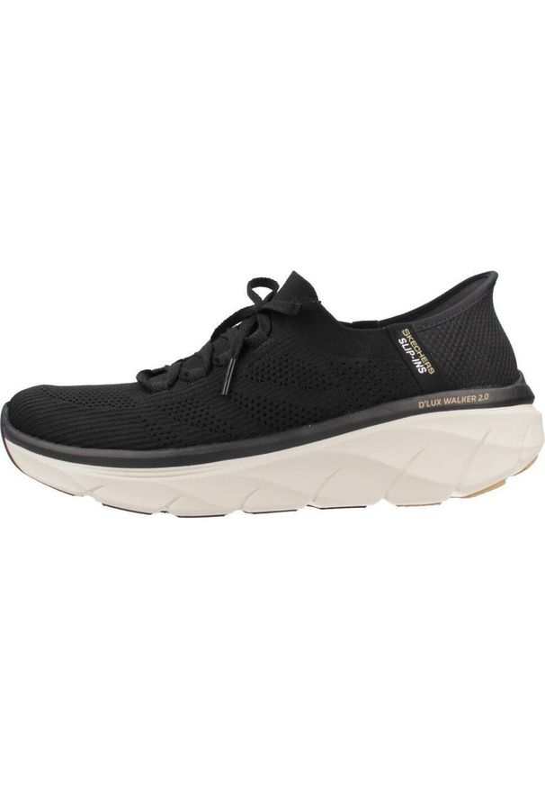 skechers - Buty Kobieta Skechers D´Lux Walker 2.0 czarny. Kolor: czarny. Materiał: tkanina